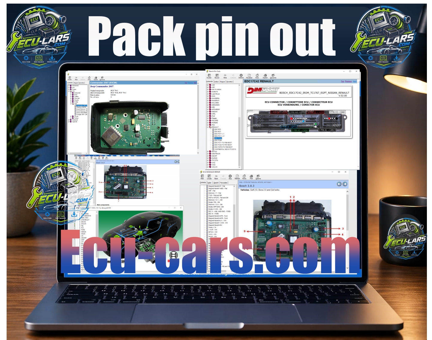 pack pin out