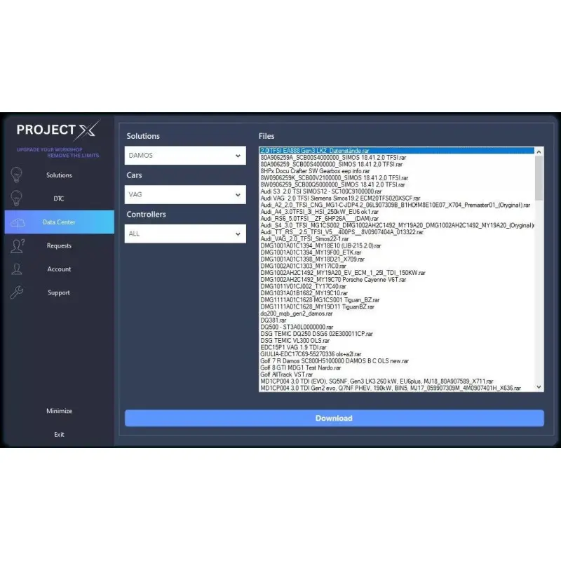 Project X software (ORIGINAL)