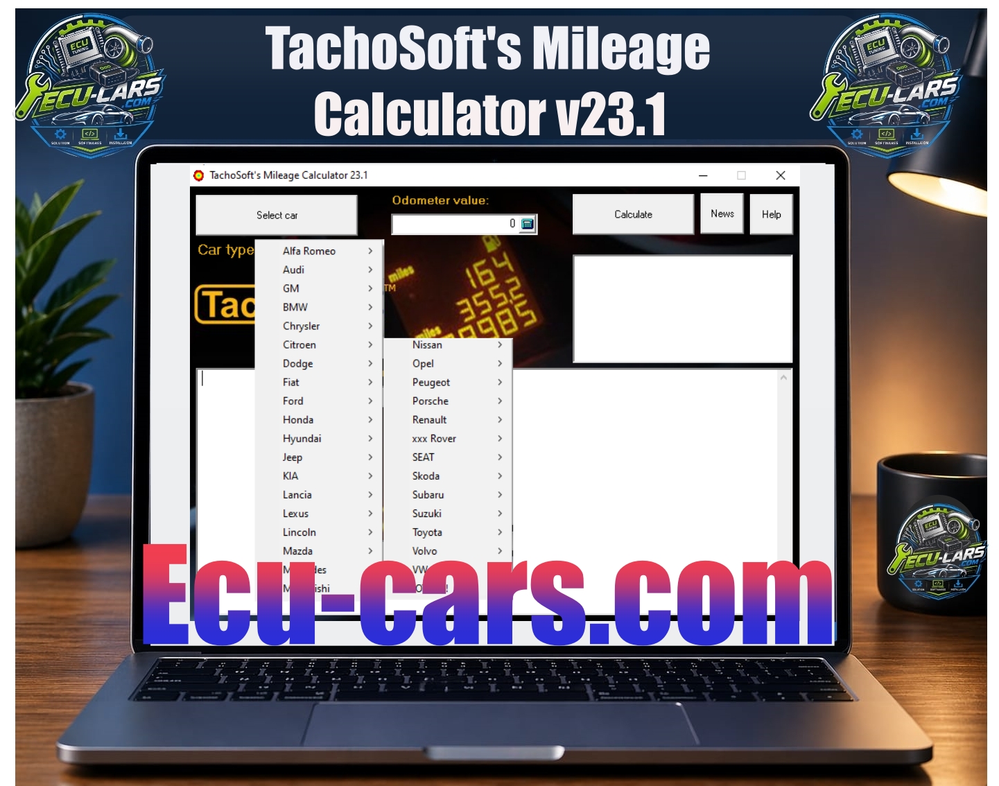 TachoSoft's Mileage Calculator v23